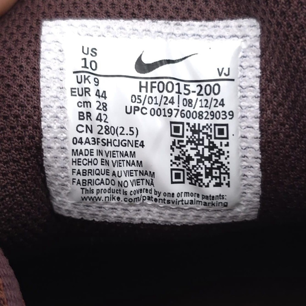 NIKE New P-6000 Dark Pony Sneakers Men's Size 10 Burgundy Crush HF0015-200 - Picture 3 of 15